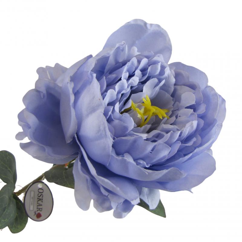 Piwonia 70cm fioletowa <br>(12 sztuk)